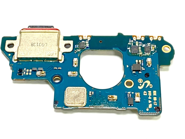 Нижняя плата Samsung Galaxy S20 FE (SM-G780F) с разьемом зарядки и микрофоном