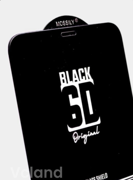 Защитное стекло MOSSILY для Xiaomi 13 (повышенной прочности) 6D черное