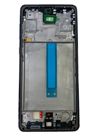Рамка дисплея Samsung Galaxy A73 (5G) SM-A736B (серая) с боковыми кнопками