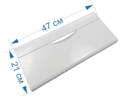 Панель передняя широкая белая 341410105200 