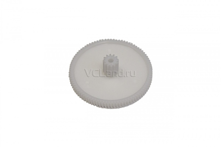 Шестерня кофеварки (D=60/11 H=18/6 d=4mm, 12 прямых и 90 косых зубьев) Saeco 996530049894