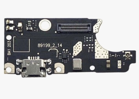 Нижняя плата Asus ZenFone 5 Lite ZC600KL с разъемом зарядки (micro-USB) и микрофоном