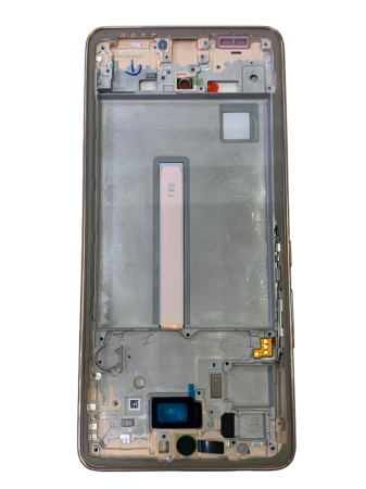 Рамка дисплея Samsung Galaxy A53 (5G) SM-A536B (персиковая) с боковыми кнопками
