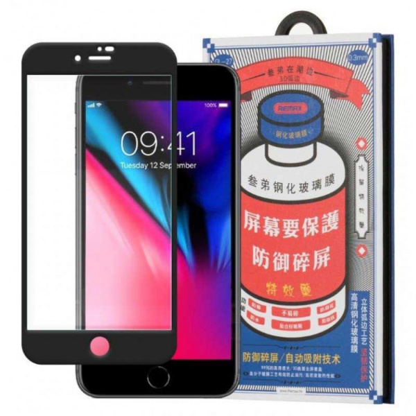 Защитное стекло Remax GL-27 Medicine для iPhone 15 Pro (полное покрытие) 3D черное Защитное стекло Remax GL-27 Medicine для iPhone 15 Pro (полное покрытие) 3D черное