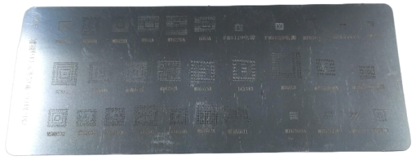 Трафарет BGA A94 универсальный для PM, MTK Трафарет BGA A94 универсальный для PM, MTK
