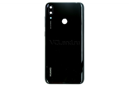 Задняя крышка Huawei Y7 2019 (DUB-LX1/DUB-LX2/DUB-LX3) (черная)