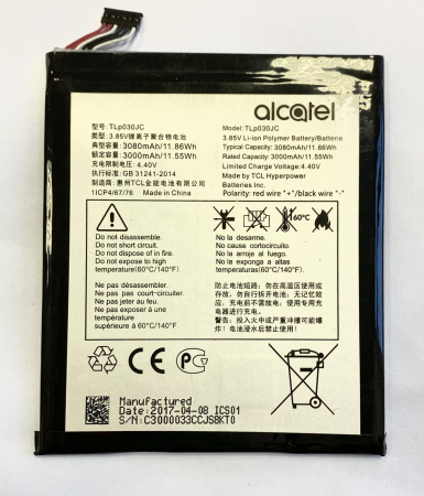 АКБ Alcatel OneTouch A3 XL 9008X (TLp030JC)