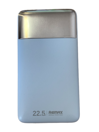 Power Bank Remax RPP-5 серия kiyuan USB,Type-C,Lightning 10000mAh 20W+22.5W голубой