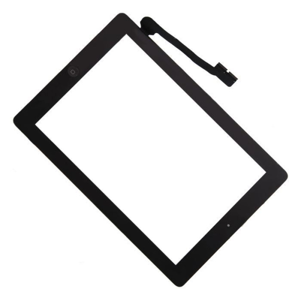 Тачскрин для iPad 3/iPad 4 A1416/A1430/A1458/A1459 с кнопкой Home черный Тачскрин для iPad 3/iPad 4 A1416/A1430/A1458/A1459 с кнопкой Home черный