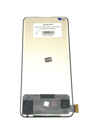 Дисплей OPPO Reno 5 (CPH2159) с тачскрином (черный) In-Cell (TFT)
