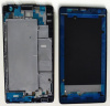 Рамка дисплея (средняя часть) Huawei Honor 3C (H30-T00,H30-T10) (черная)