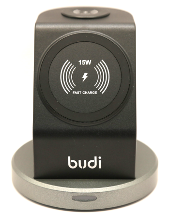 Беспроводное зарядное устройство Budi WL4200B 3в1 Type-C 15W