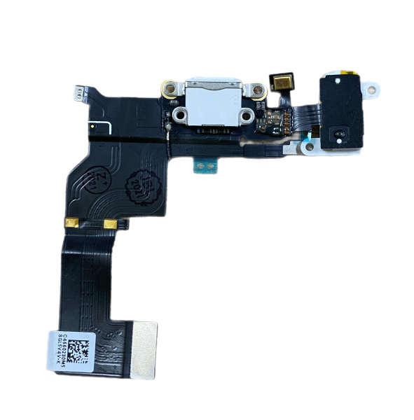 Шлейф для iPhone 5SE с разъемом зарядки и аудио разъемом (белый) Шлейф для iPhone 5SE с разъемом зарядки и аудио разъемом (белый)