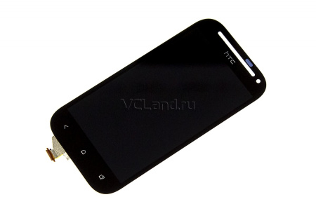 Дисплей HTC One SV (T528w) с тачскрином (черный)