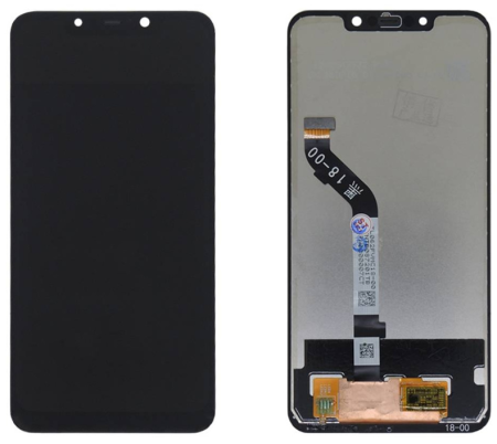 Дисплей для Xiaomi Pocophone F1 (m1805e10a) с тачскрином (черный)