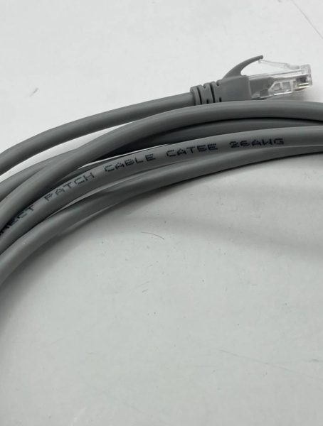 Кабель сетевой RJ-45 кат.6 серый (5m)