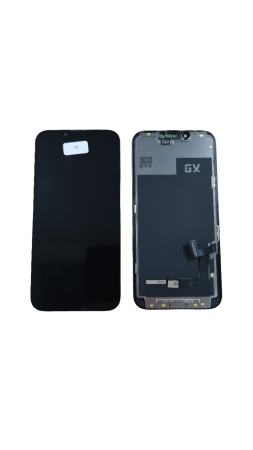 Дисплей для iPhone 13 с тачскрином черный Hard OLED