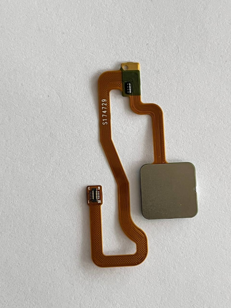 Шлейф Xiaomi Redmi Note 5A с сканером отпечатков пальцев (золотистый)