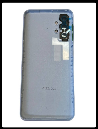 Задняя крышка для Samsung Galaxy A13 SM-A135F голубая