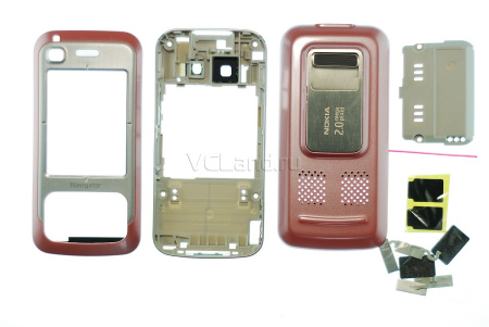 Корпус Nokia 6110 Navigator (розовый)