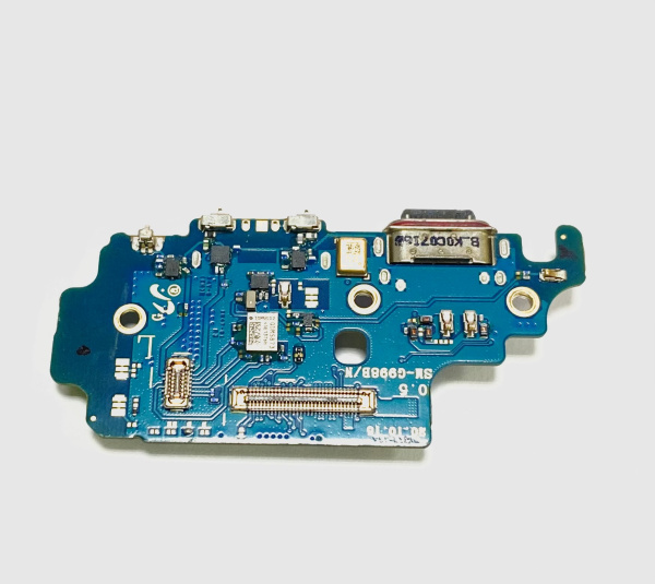 Нижняя плата Samsung Galaxy S21 Ultra (SM-G998B) с разьемом зарядки,SIM и микрофоном