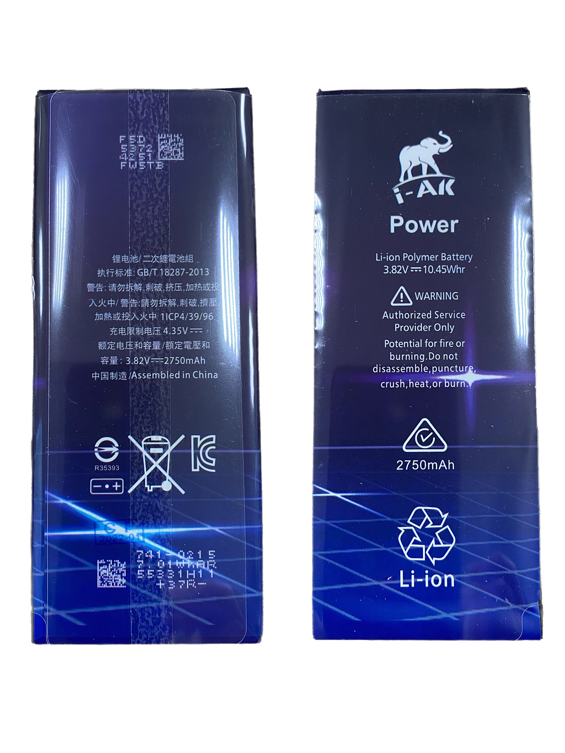 АКБ для iPhone 6S Plus I-AK Power (Гарантия 100 дней)
