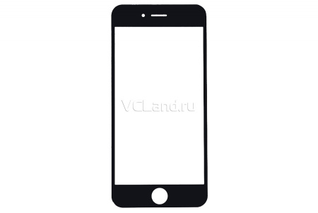 Стекло для переклейки для iPhone 6 черное