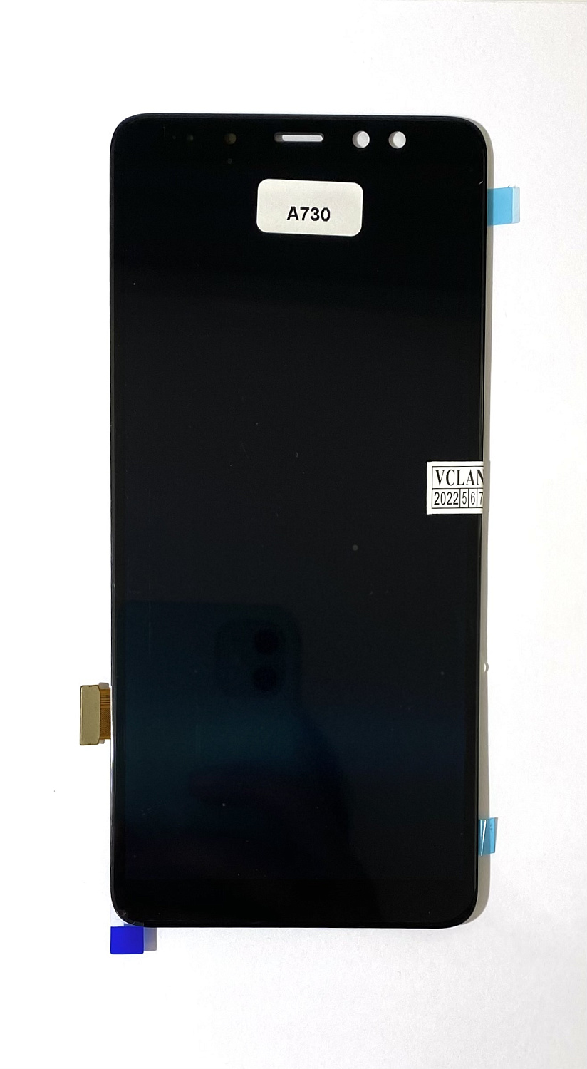 Дисплей Samsung Galaxy A8 Plus (2018) SM-A730F/DS с тачскрином (черный)