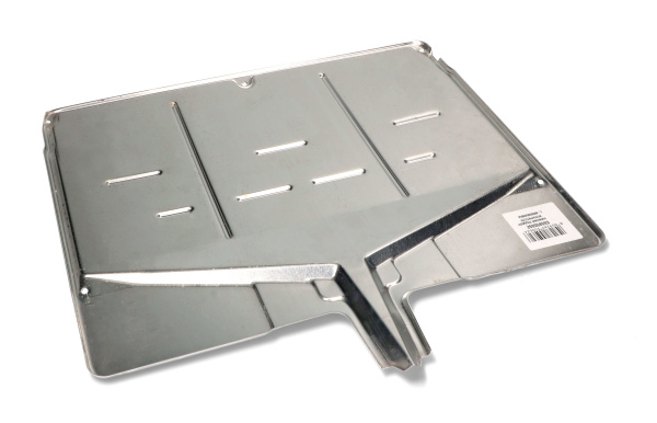 Поддон каплепадения алюминиевый для холодильников Indesit, Ariston, STINOL (СТИНОЛ) 855062