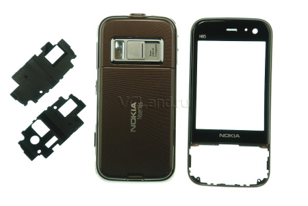 Корпус Nokia N85 (коричневый)