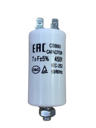 Конденсатор пусковой 7мкф, CAP512UN