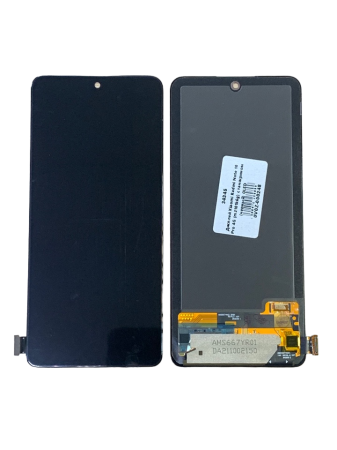 Дисплей для Xiaomi Redmi Note 10 Pro 4G (m2101k6g) с тачскрином (черный) OLED