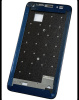 Рамка дисплея (средняя часть) Huawei Honor 3X (G750-T00) (черная)