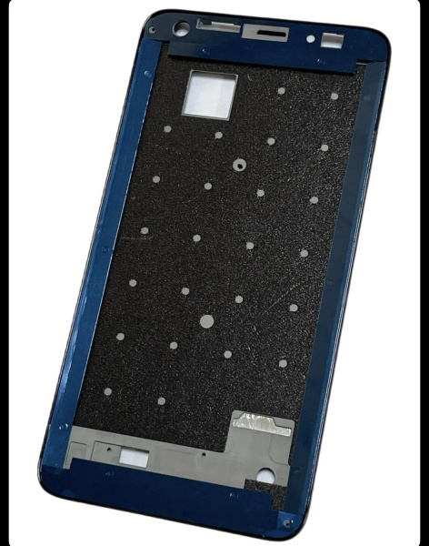 Рамка дисплея (средняя часть) Huawei Honor 3X (G750-T00) (черная)