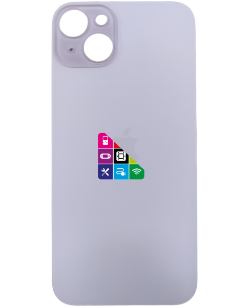 Задняя крышка для iPhone 15 Plus Pink с большим отверстием под камеру розовый