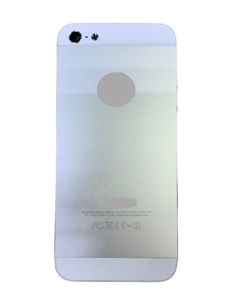 Корпус для iPhone 5 с компонентами Блок З.У.,шл. на on/off белый