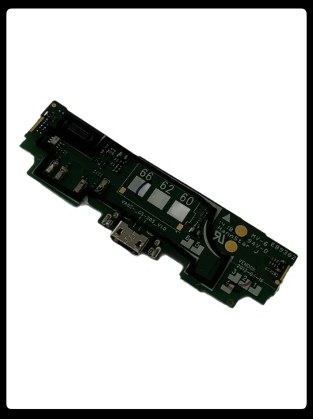 Нижняя плата Nokia Lumia 625 (RM-941) с разъемом зарядки (micro-USB) и микрофоном