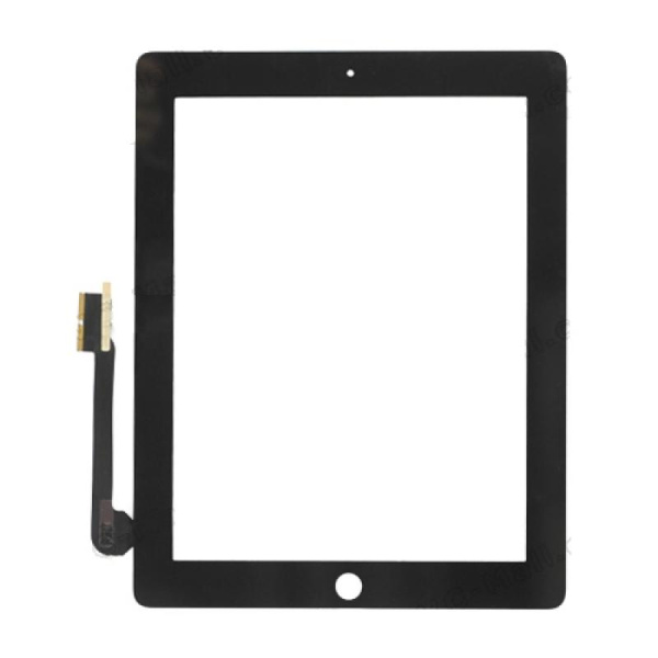 Тачскрин для iPad 3/iPad 4 без кнопки Home черный Тачскрин для iPad 3/iPad 4 без кнопки Home черный